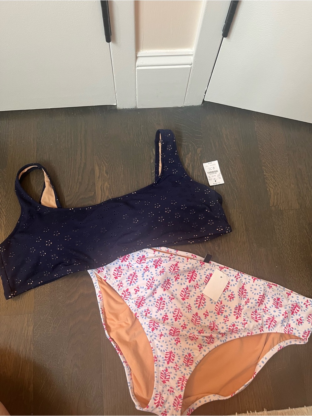 NWT JCrew Plus Size Two bikini pieces.  3X